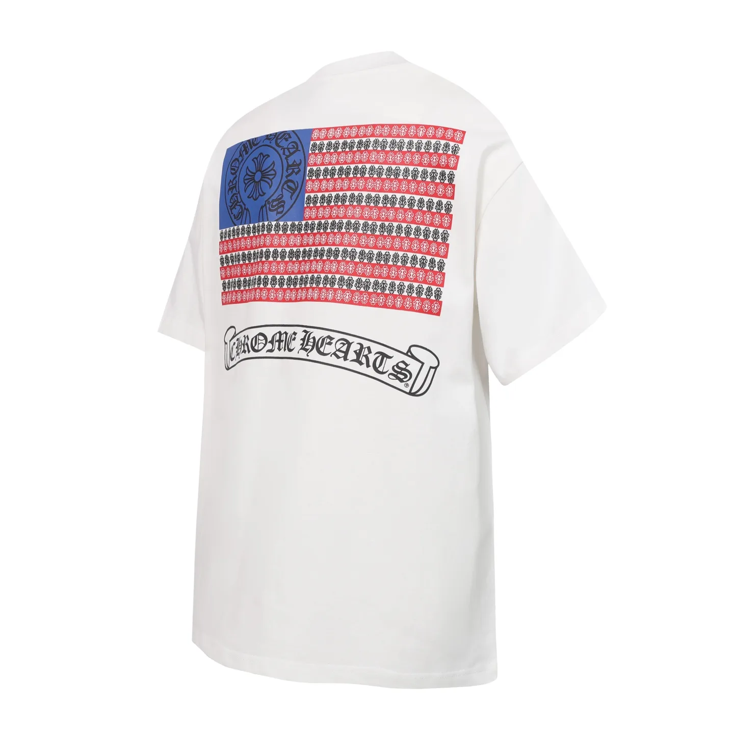 American Flag Horseshoe Print T-Shirt D9513699 — view 7