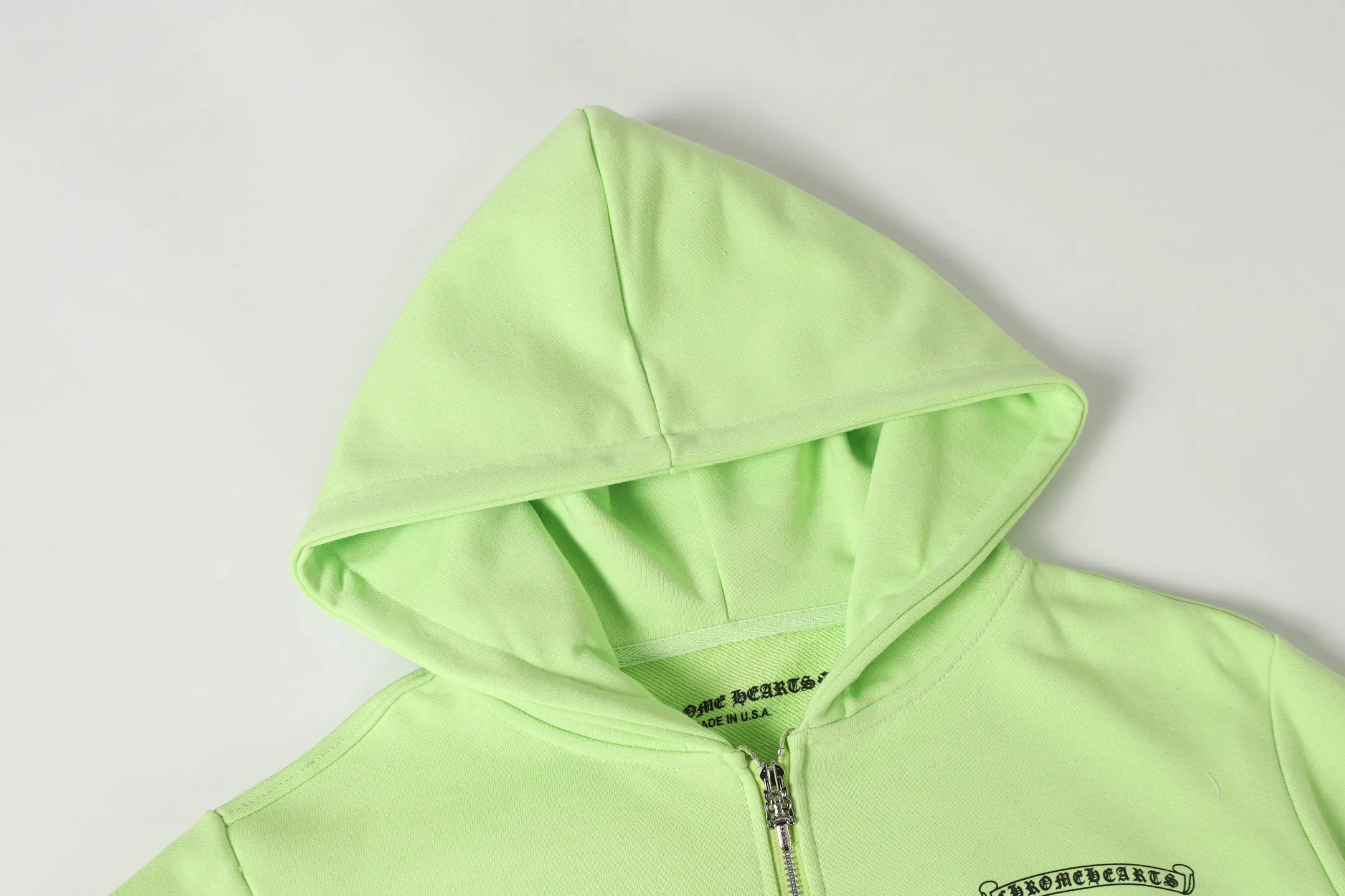 Graffiti Print Zip-Up Hoodie D15013468 — view 4
