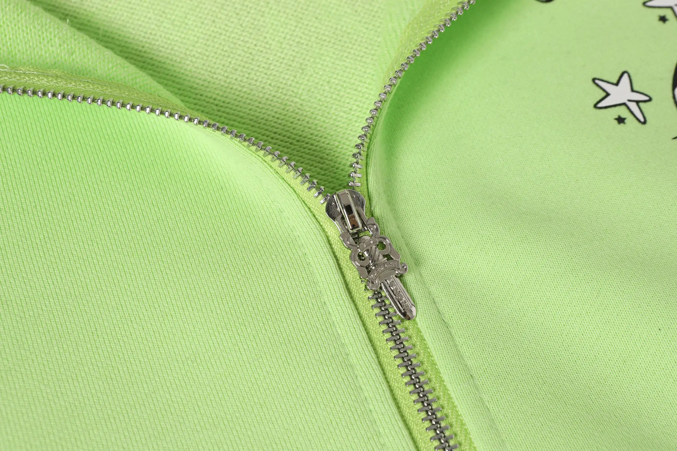 Graffiti Print Zip-Up Hoodie D15013468 — view 6