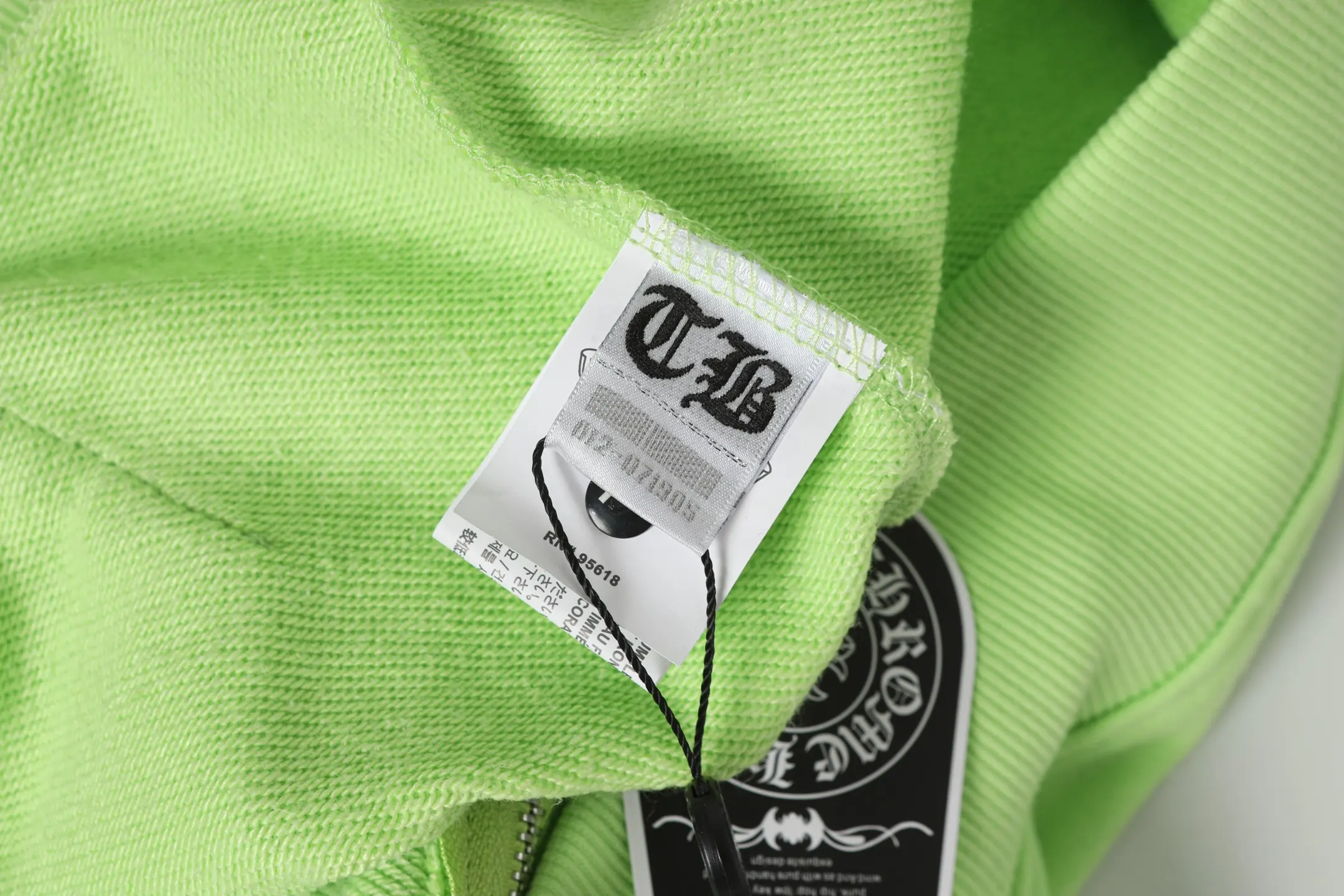 Graffiti Print Zip-Up Hoodie D15013468 — view 11