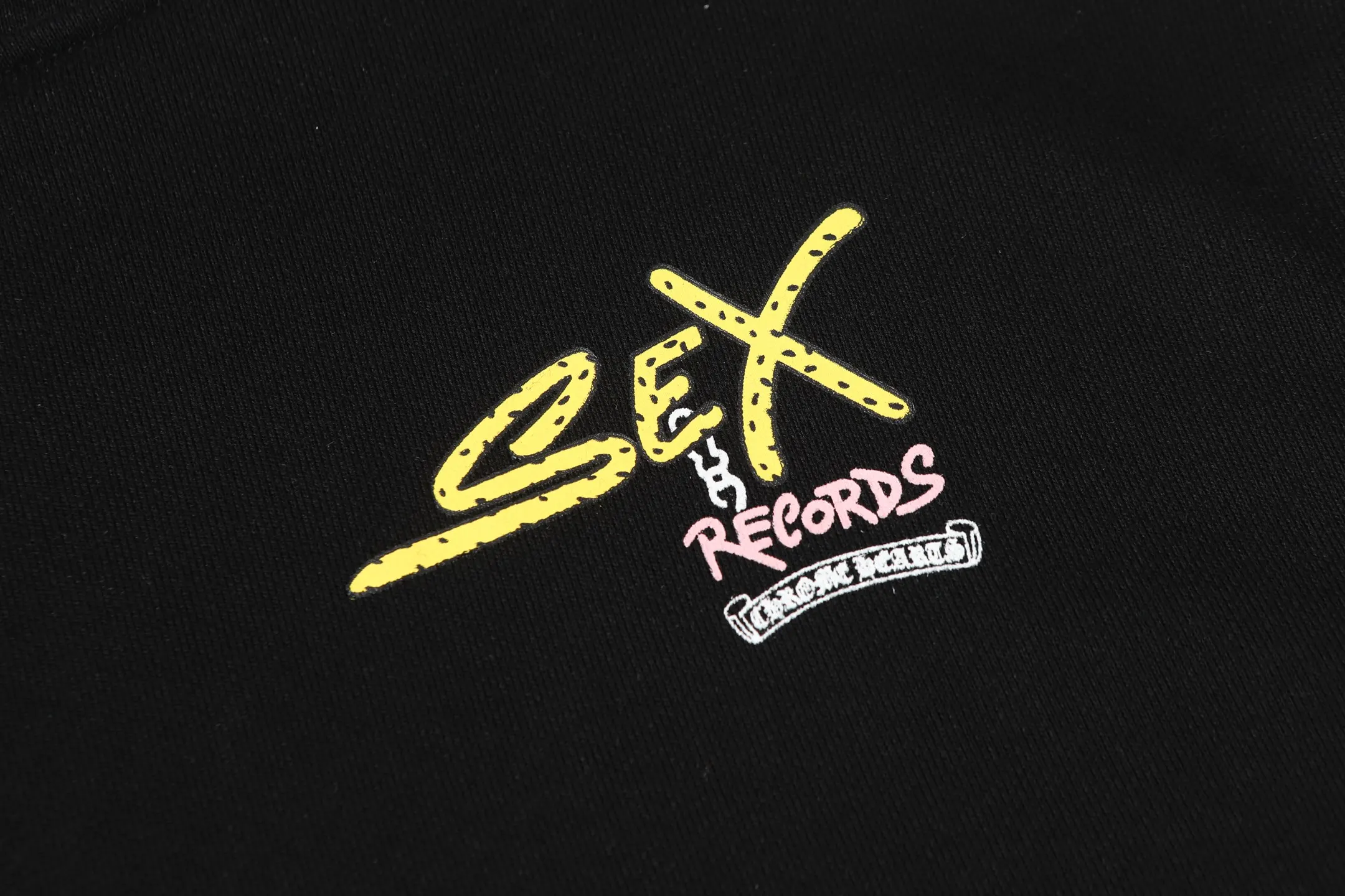 Sex Records Printed Cotton-Blend Hoodie D14013482 — view 6