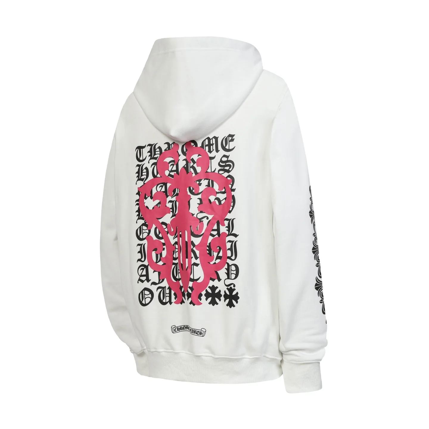 Logo-Print Cotton-Blend Jersey Hoodie D14013476 — view 2