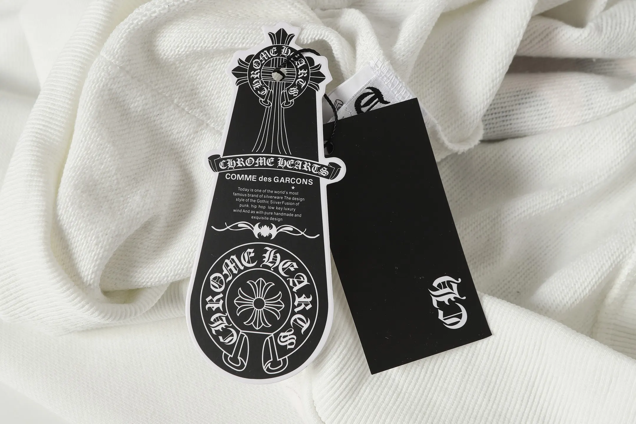 Logo-Print Cotton-Blend Jersey Hoodie D14013476 — view 11