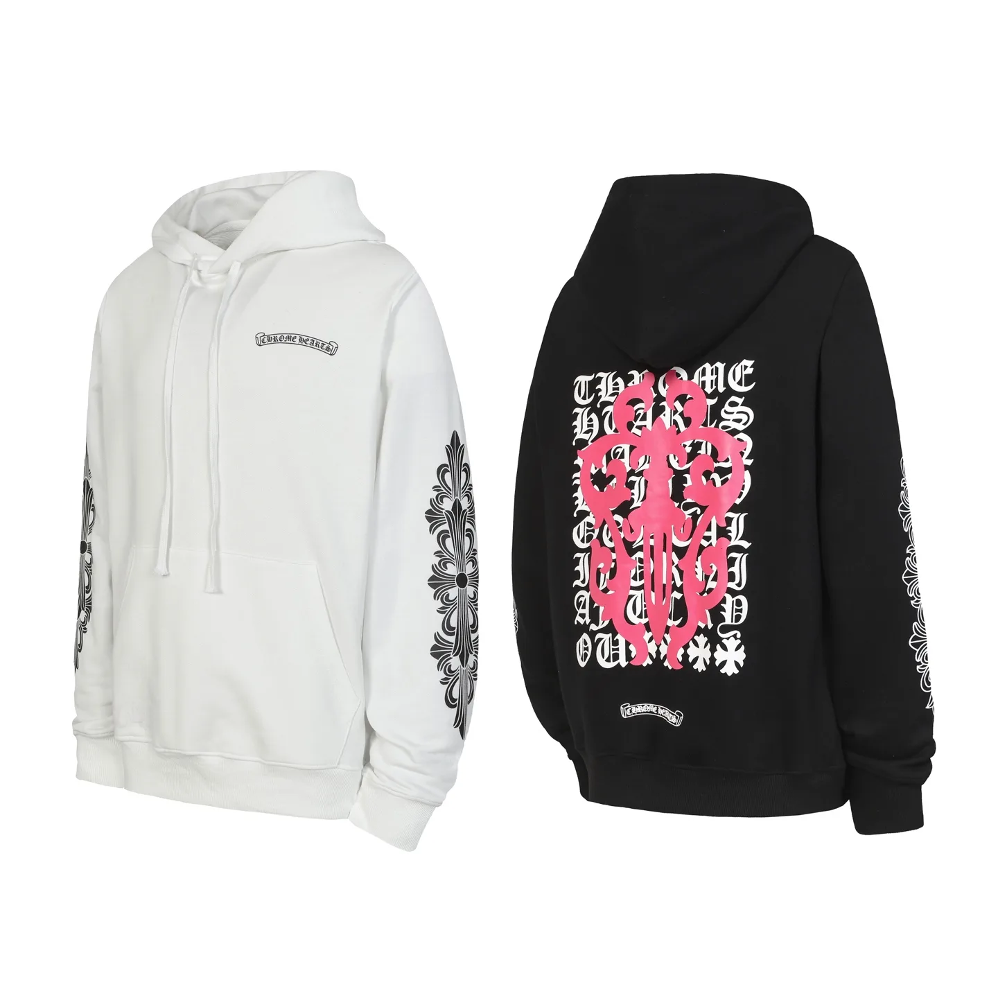 Sanskrit Print Logo Hoodie D14013478