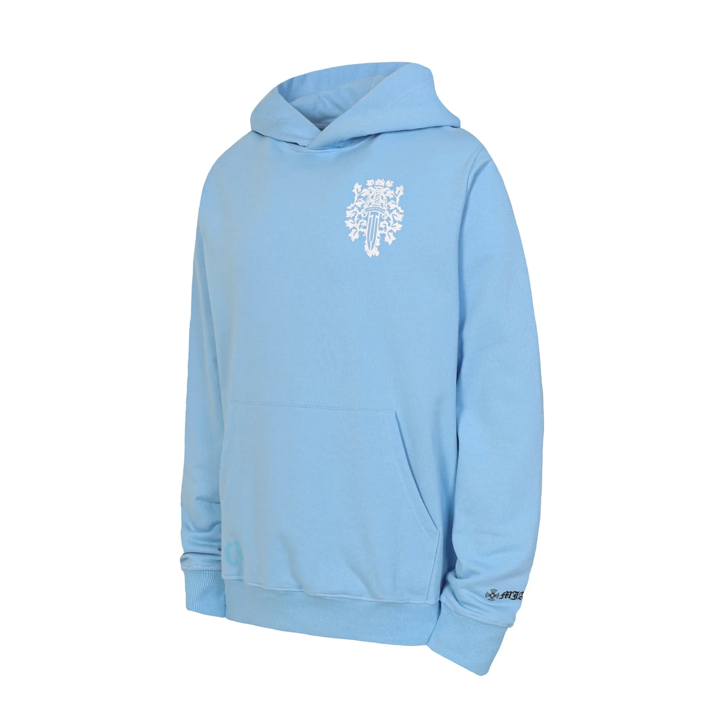 Dagger Logo Print Cotton-Blend Hoodie D14013469 — view 2
