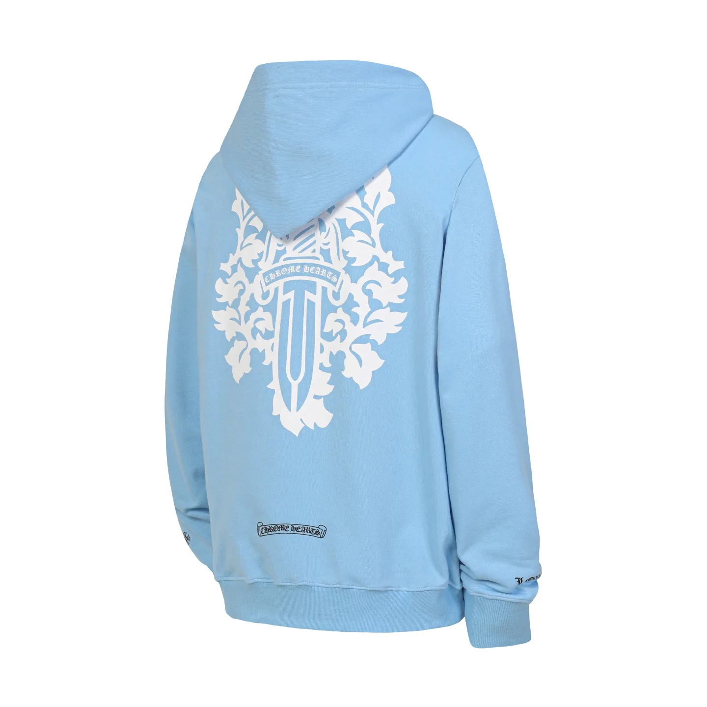 Dagger Logo Print Cotton-Blend Hoodie D14013469 — view 3