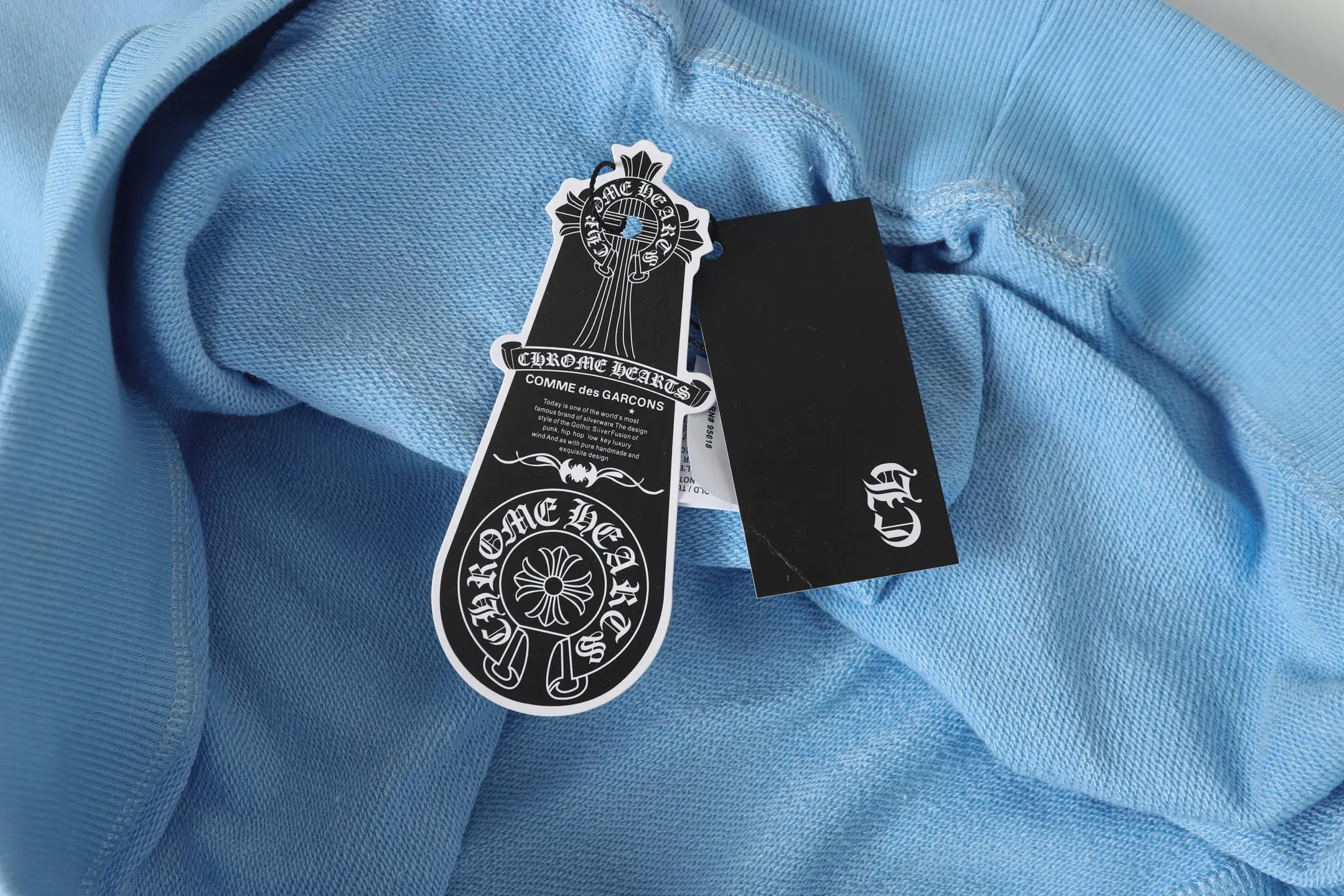 Dagger Logo Print Cotton-Blend Hoodie D14013469 — view 14