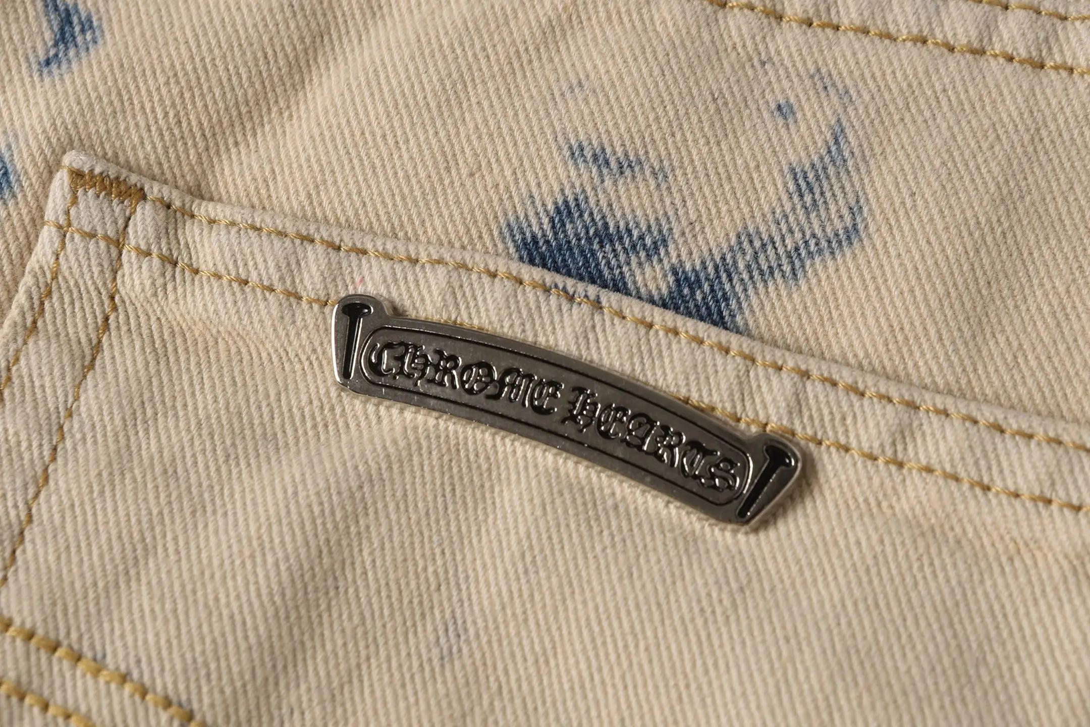 Cross Patch Acid-Wash Straight-Leg Jeans D17513582 — view 17
