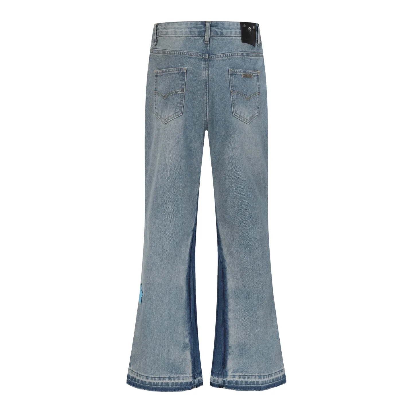 Cross Patch Flared Jeans D17013581 — view 3