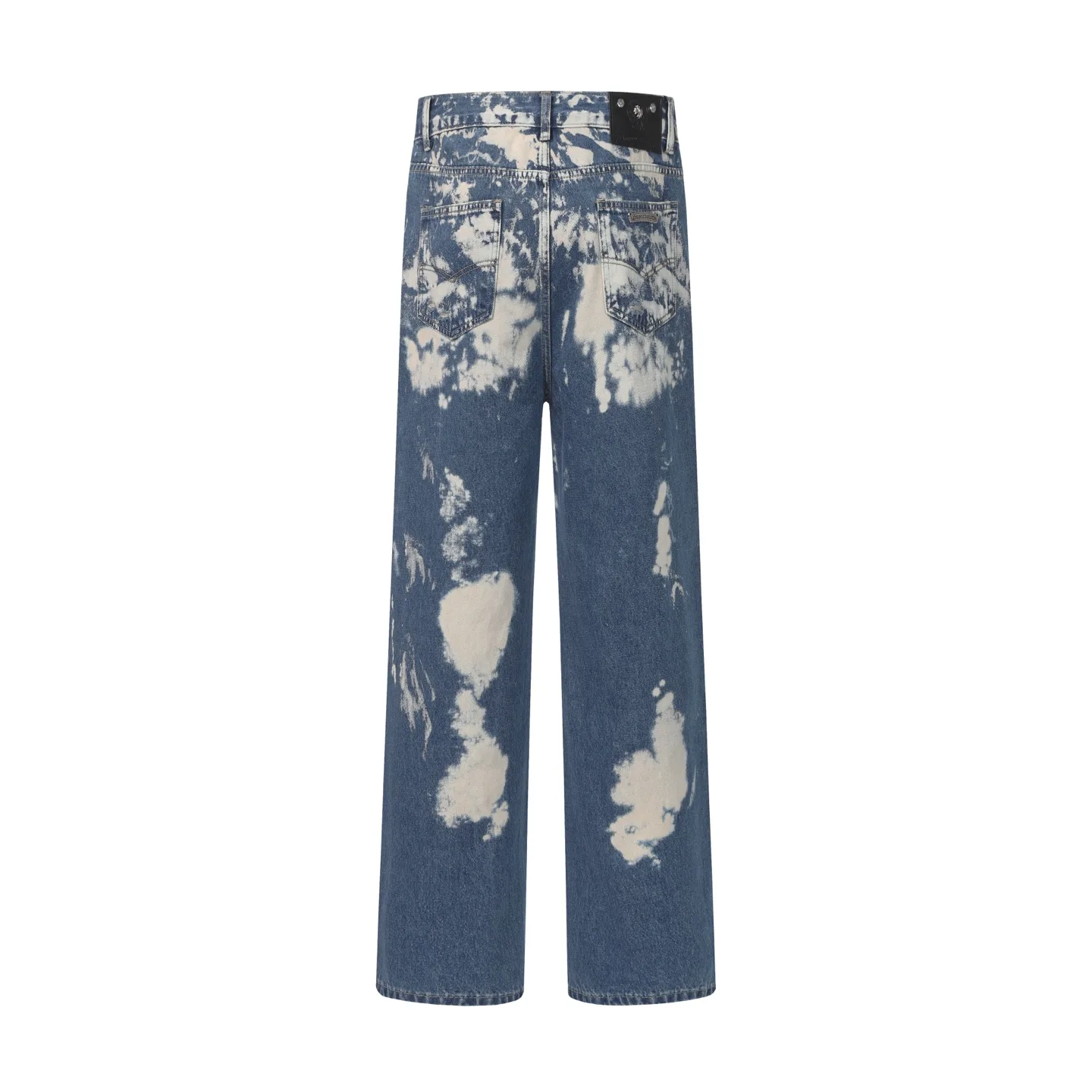 Cross Patch Tie-Dye Distressed Jeans D17513606 — view 3