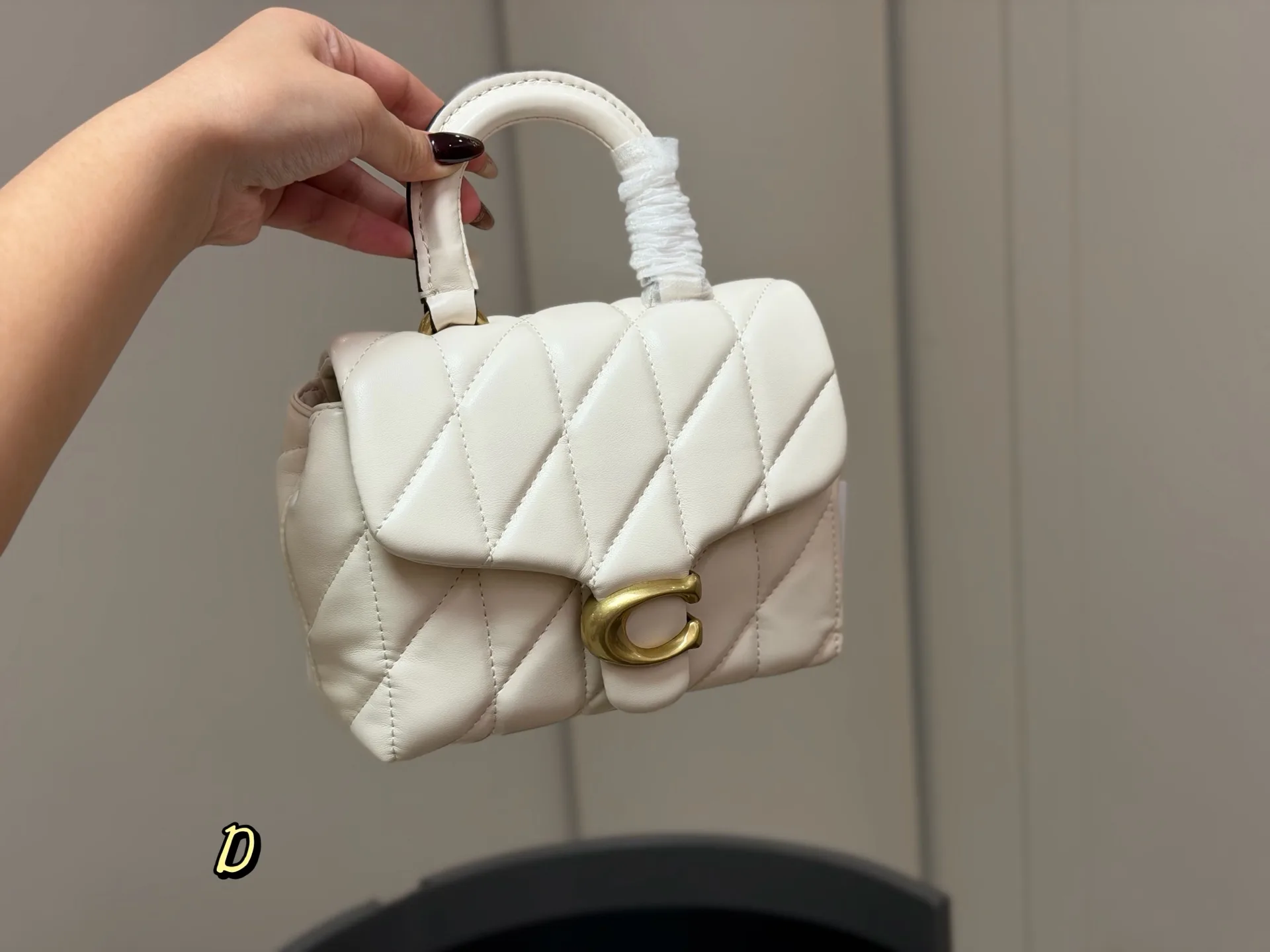 Coach Tabby Quilted Top Handle Bag D34018346 — view 18