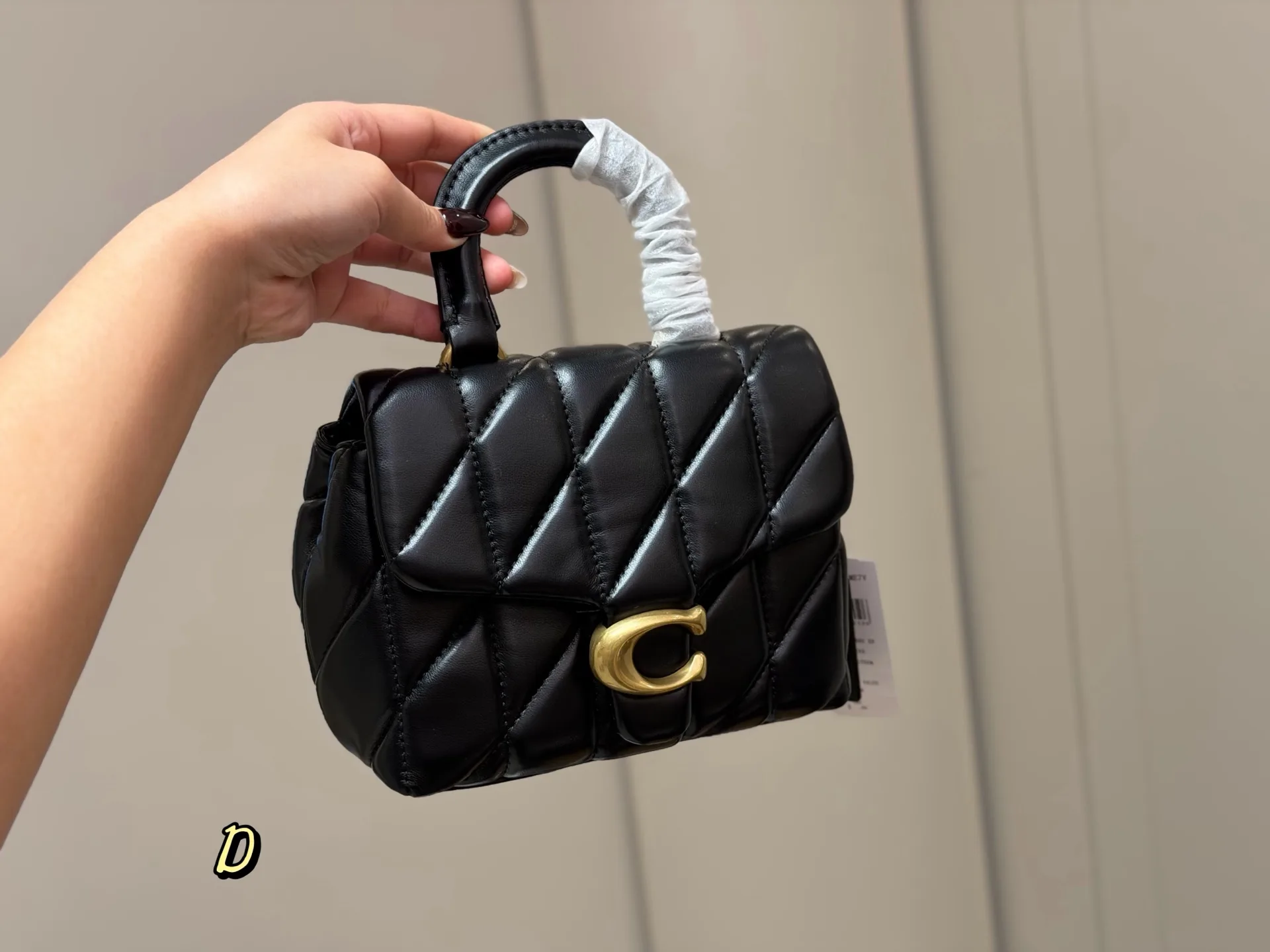 Coach Tabby Quilted Top Handle Bag D34018346 — view 27
