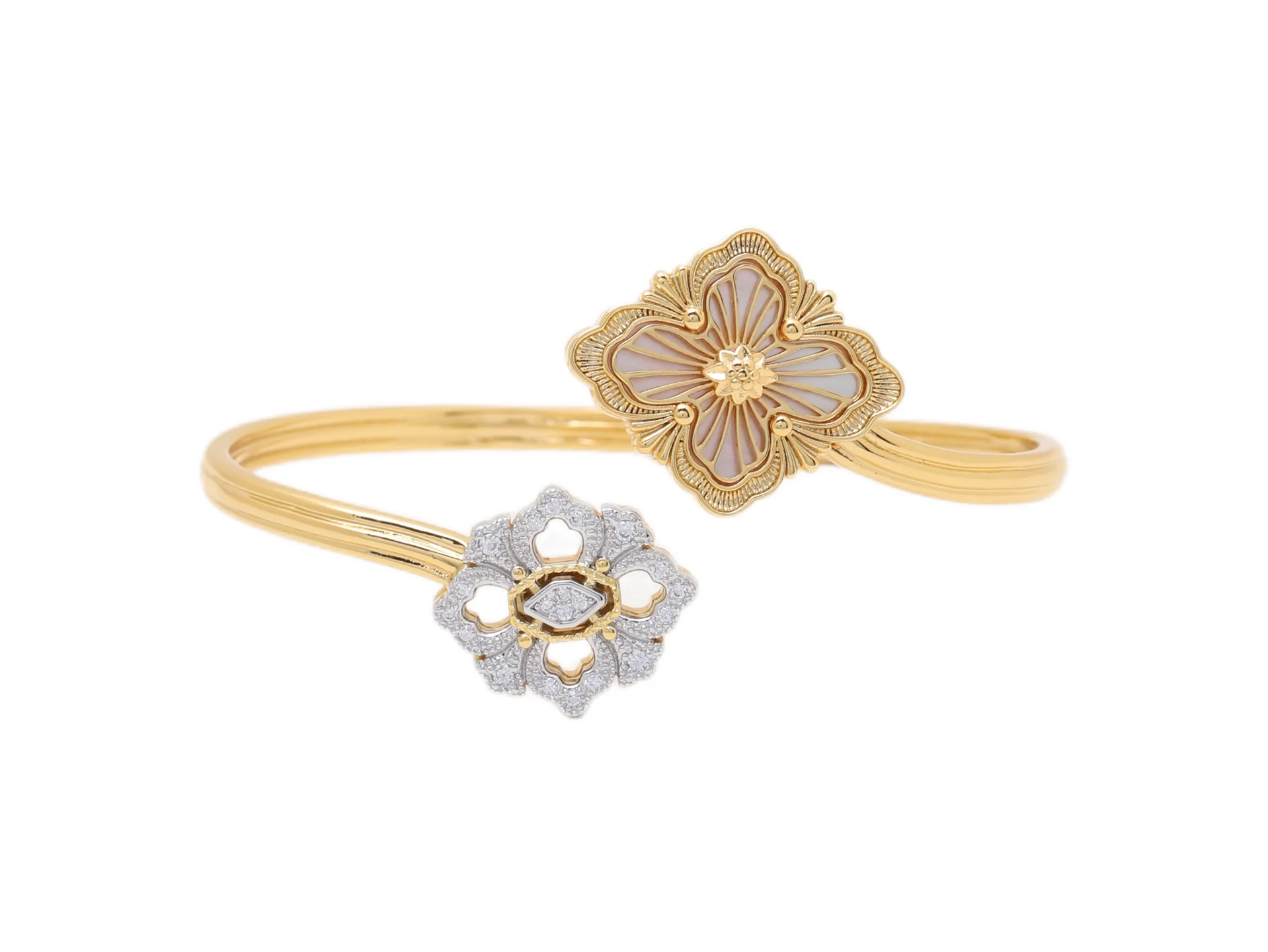 Opera Tulle Mother-of-Pearl Bangle D16017525 — view 2