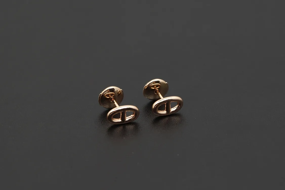 Chaine d'Ancre Stud Earrings (Sterling Silver) D18016623