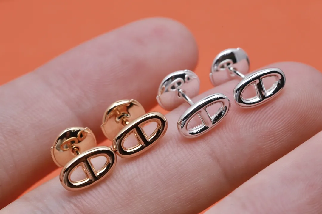 Chaine d'Ancre Stud Earrings (Sterling Silver) D18016623 — view 4