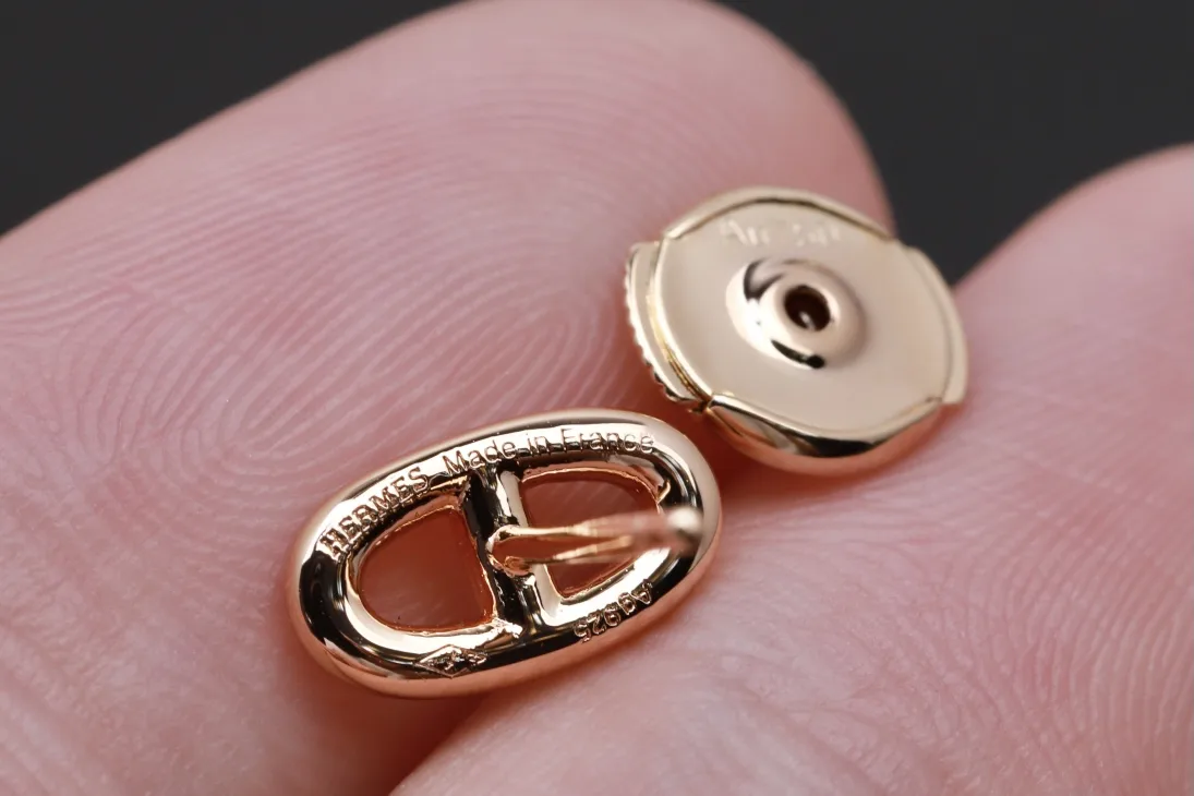 Chaine d'Ancre Stud Earrings (Sterling Silver) D18016623 — view 5