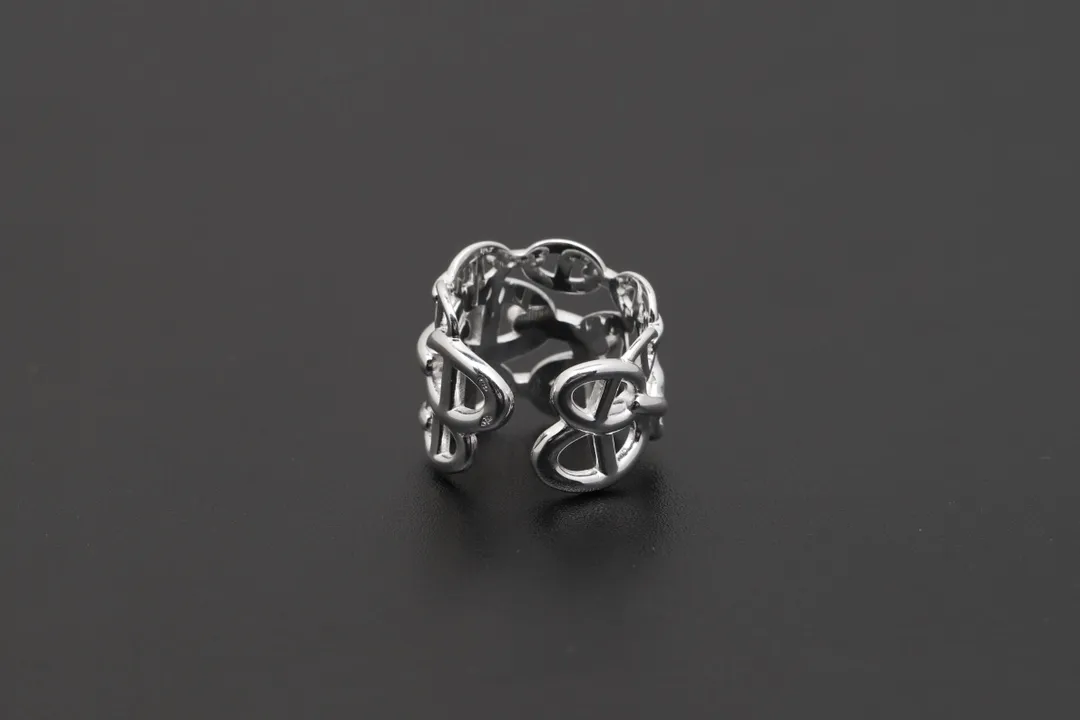 Chaine d'Ancre Enchaînée Triple Ring (Sterling Silver) D21017724 — view 2