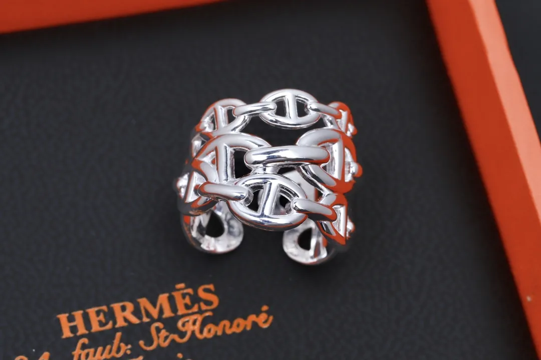 Chaine d'Ancre Enchaînée Triple Ring (Sterling Silver) D21017724 — view 3
