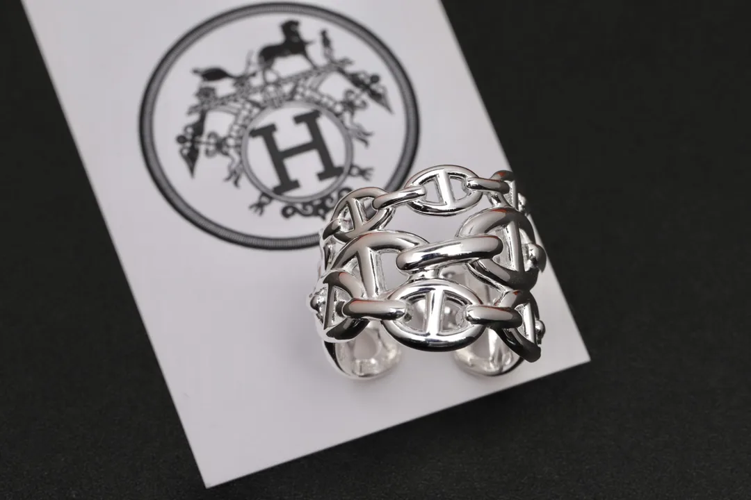 Chaine d'Ancre Enchaînée Triple Ring (Sterling Silver) D21017724 — view 4