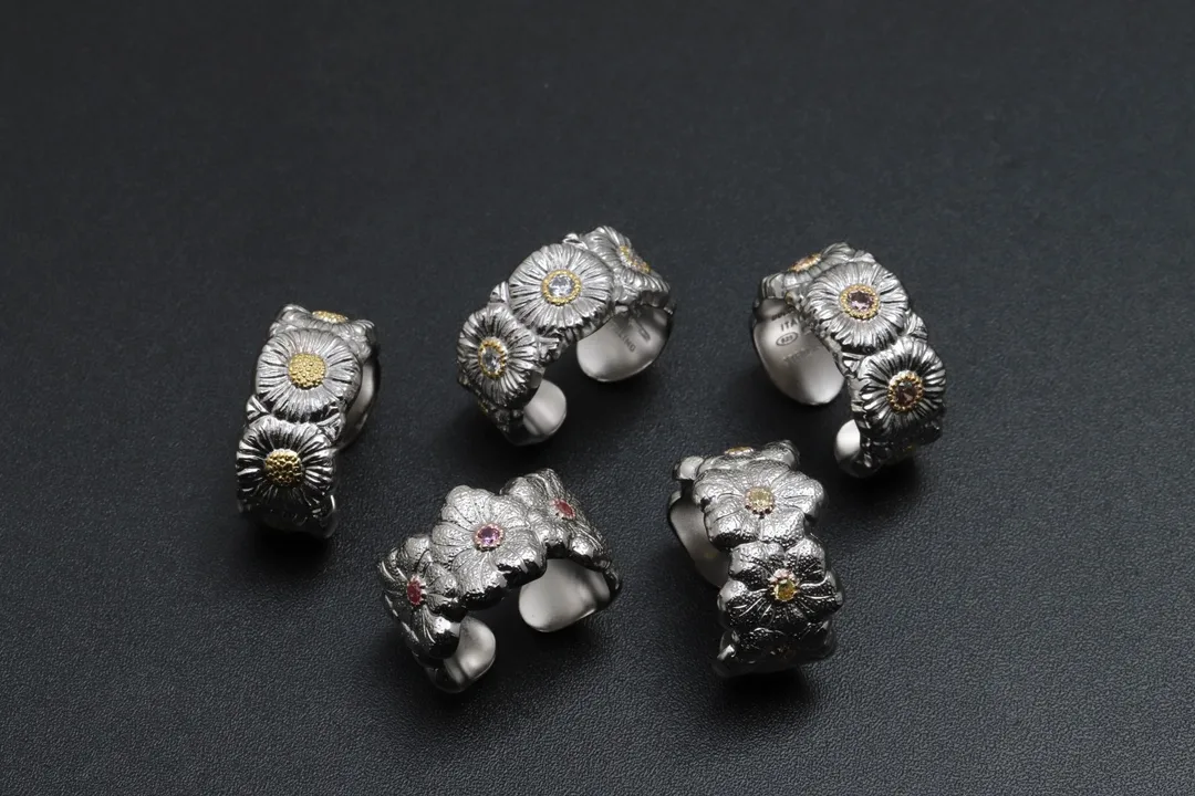 Buccellati Blossoms Daisy Diamond Ring D38016542 — view 6
