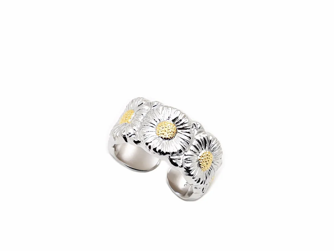 Blossoms Daisy Band Ring D38016541 — view 2