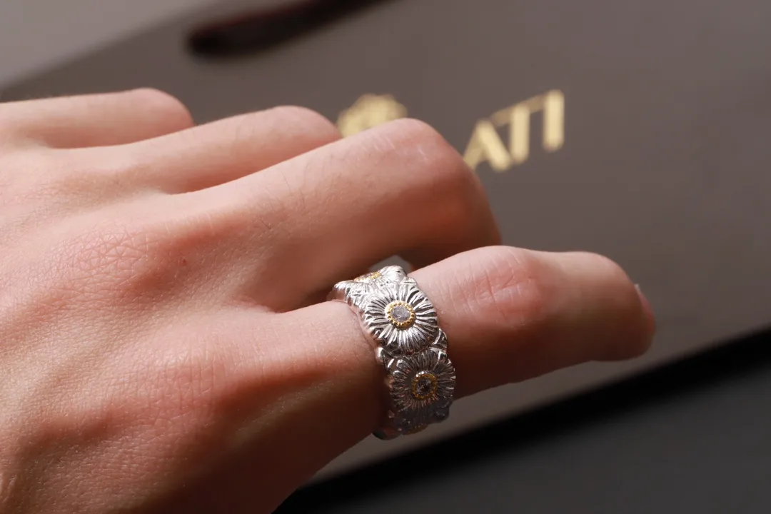 Blossoms Daisy Band Ring D38016541 — view 8