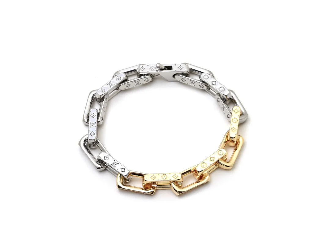 Monogram Chain Links Bracelet (Titanium Steel) D11017451