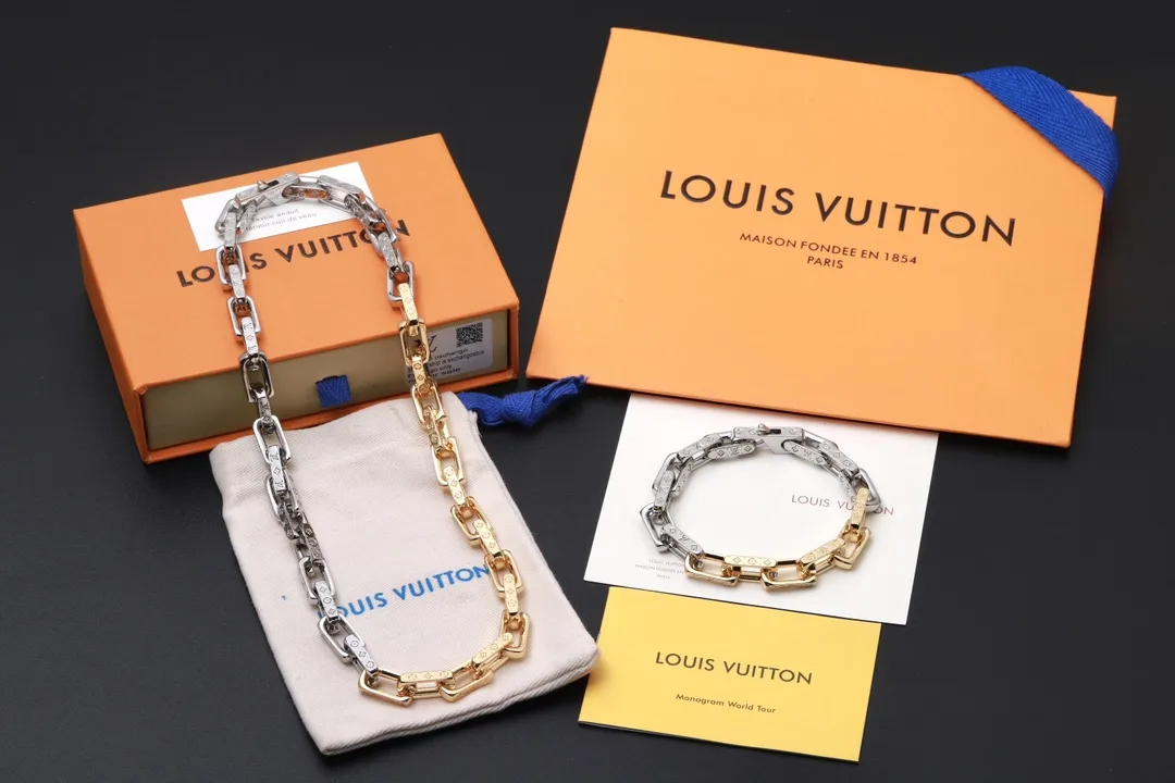 Monogram Chain Links Bracelet (Titanium Steel) D11017451 — view 4