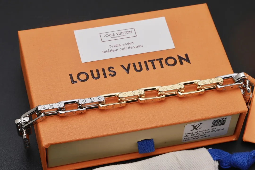 Monogram Chain Links Bracelet (Titanium Steel) D11017451 — view 5
