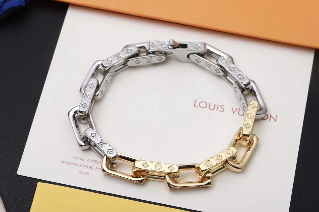 Monogram Chain Links Bracelet (Titanium Steel) D11017451 — view 6