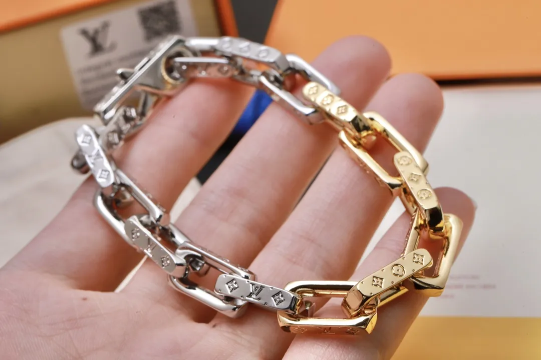 Monogram Chain Links Bracelet (Titanium Steel) D11017451 — view 7