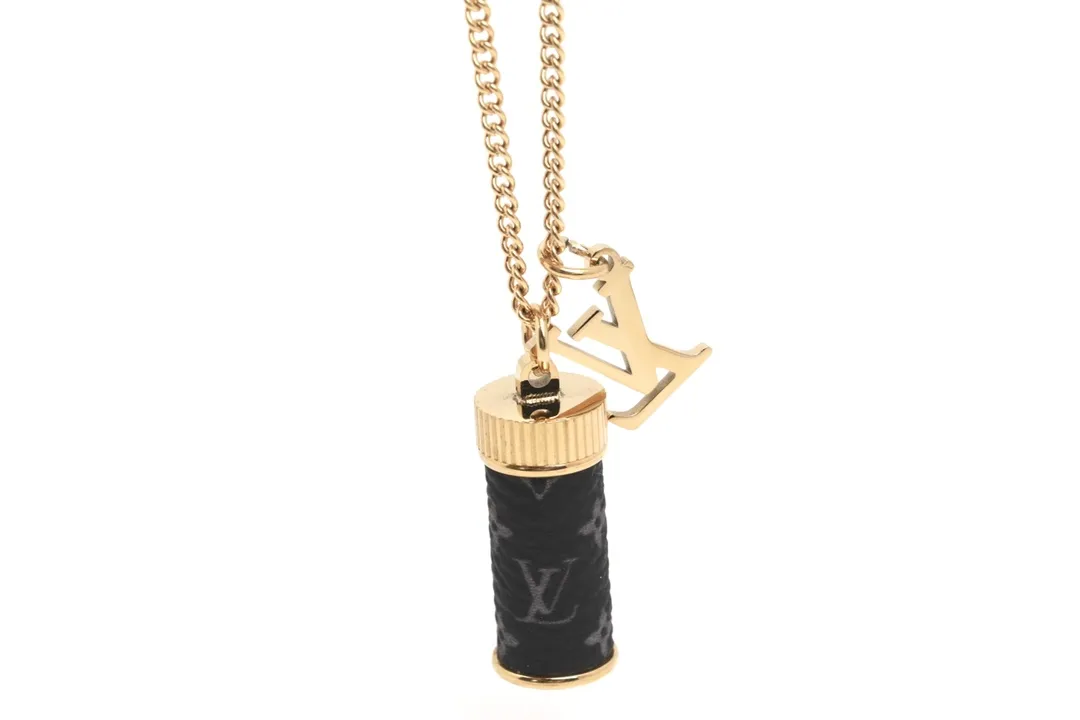 Monogram Perfume Bottle Pendant Necklace D10517129