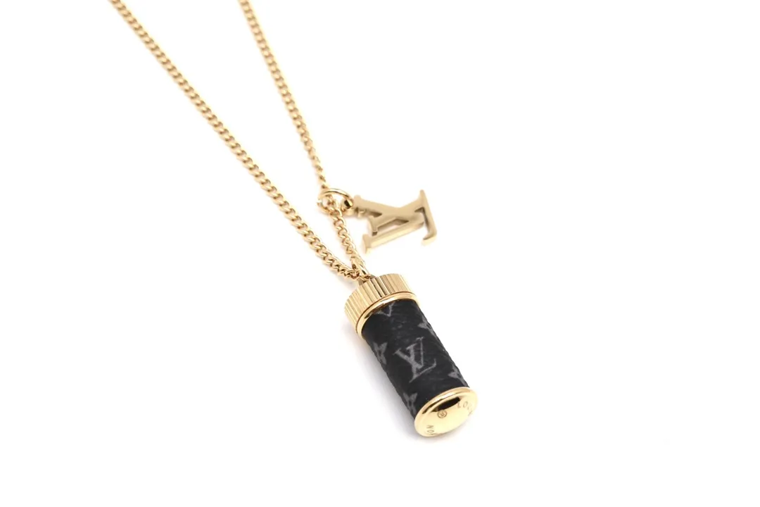 Monogram Perfume Bottle Pendant Necklace D10517129 — view 2