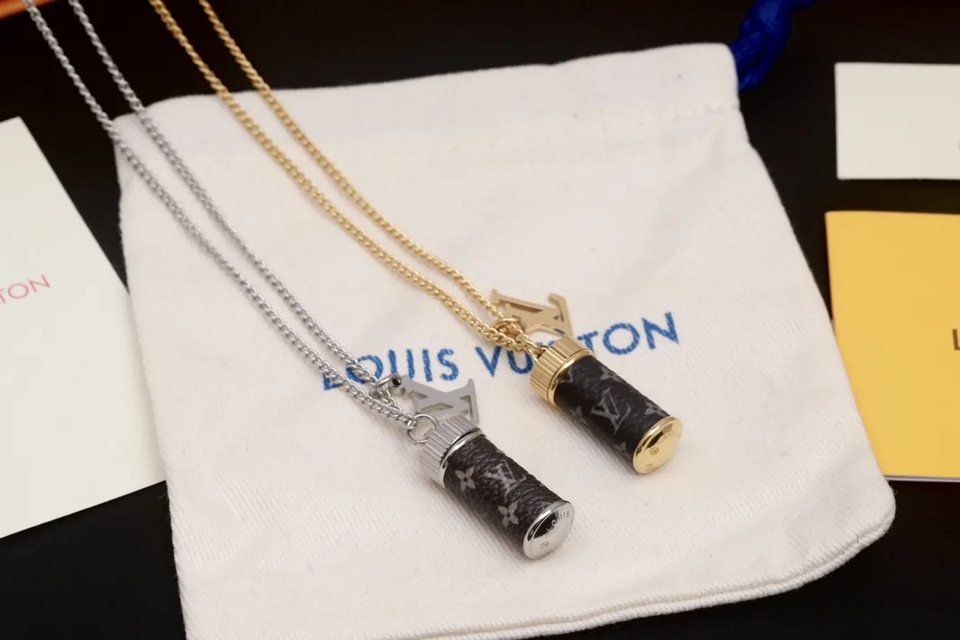Monogram Perfume Bottle Pendant Necklace D10517129 — view 7