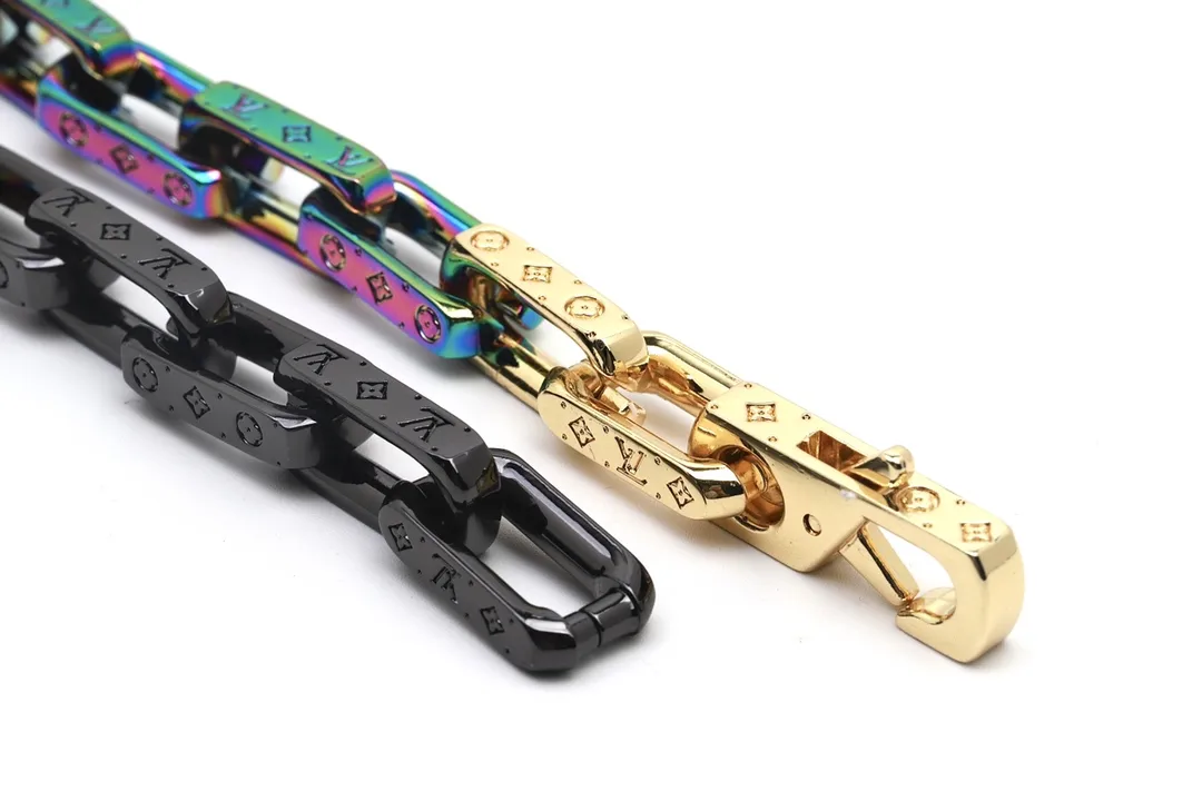 Monogram Chain Links Bracelet (Titanium Steel) D11017576 — view 4