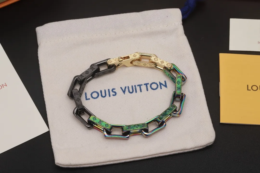 Monogram Chain Links Bracelet (Titanium Steel) D11017576 — view 7