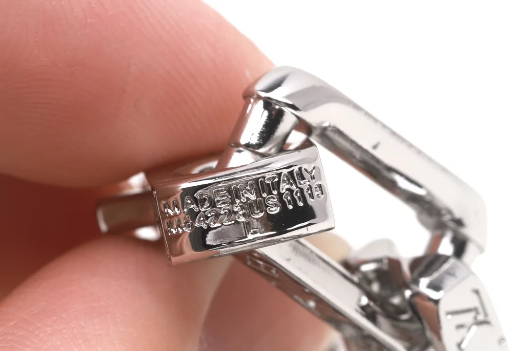 Monogram Engraved Chain Bracelet (Titanium Steel) D11016555 — view 5