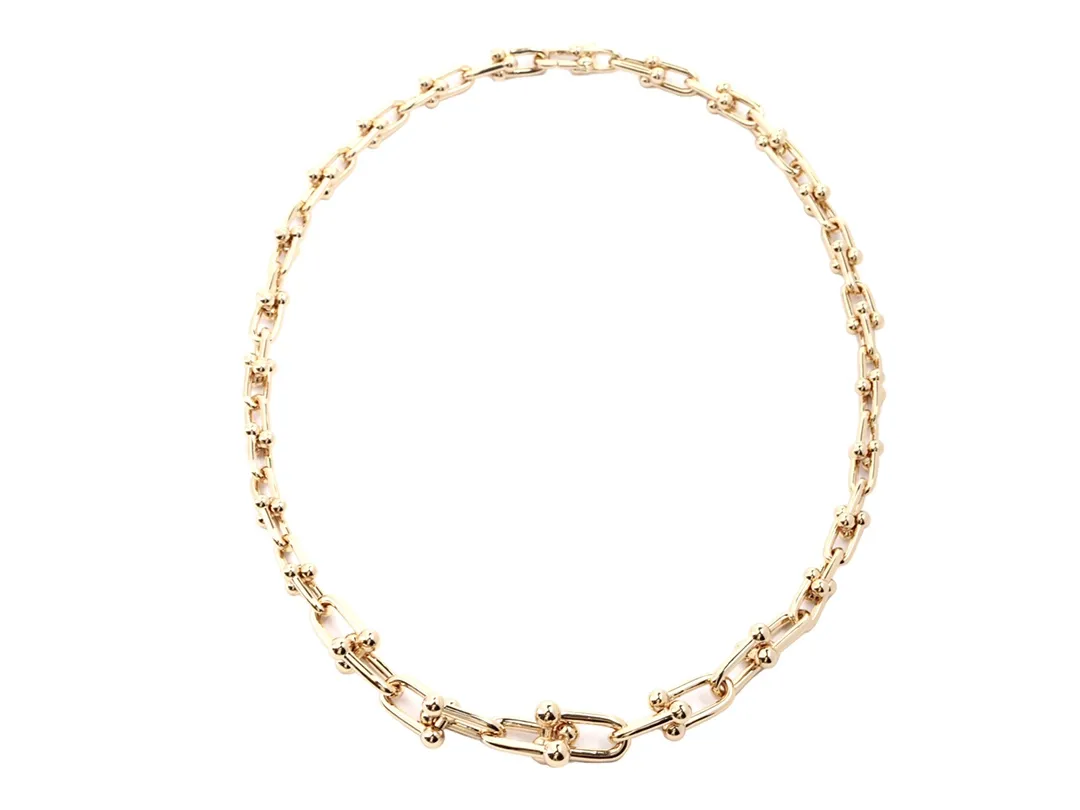 HardWear Graduated Link Necklace (Gold-Plated Titanium Steel) D22017565