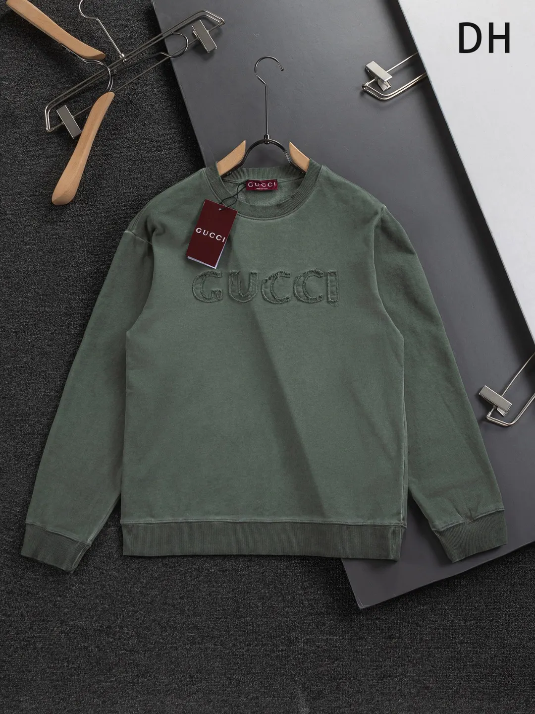 Logo Appliqué Cotton-Jersey Sweatshirt D20022826