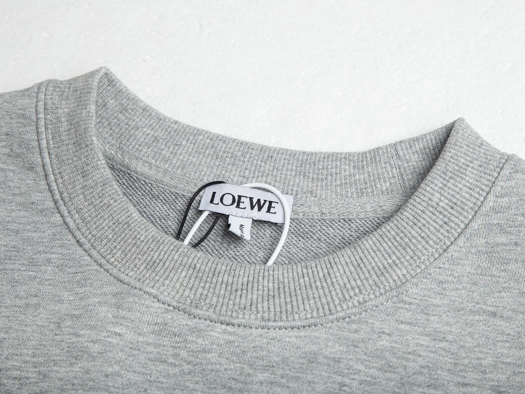 Anagram Embroidered Cotton-Jersey Sweatshirt D20020413 — view 6