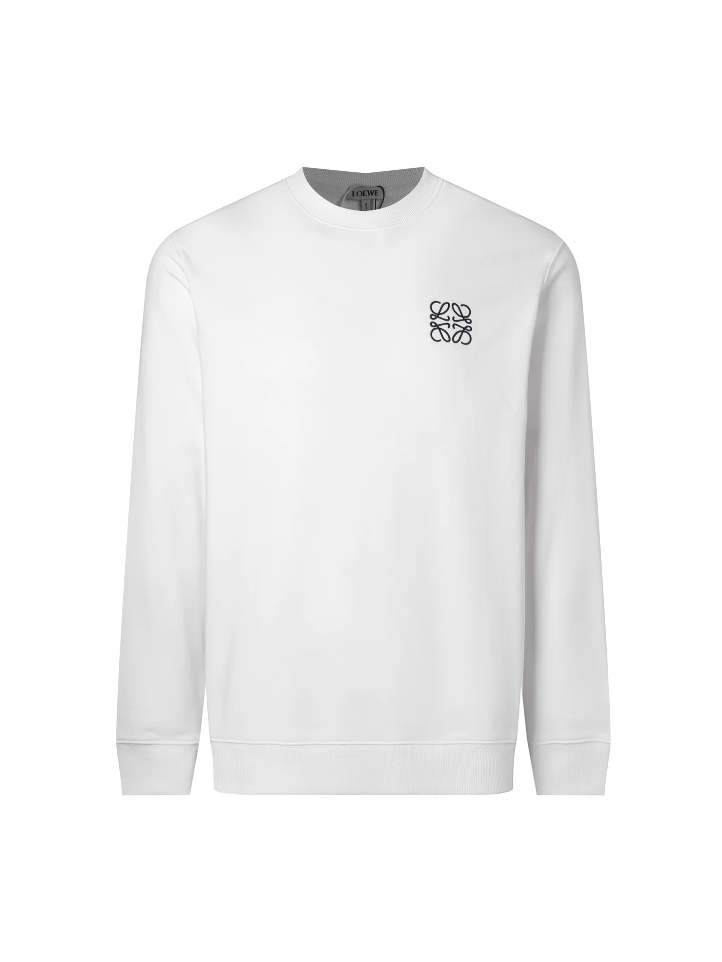 Anagram Embroidered Cotton-Jersey Sweatshirt D20020414