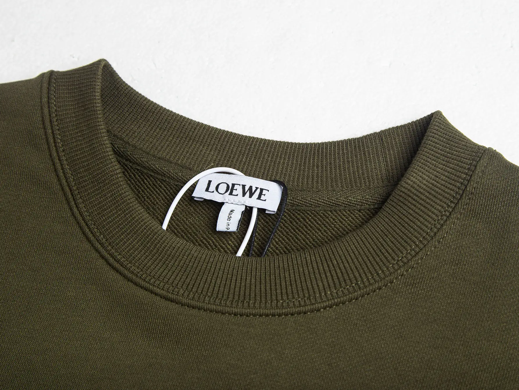 Anagram Embroidered Crew-Neck Sweatshirt D20020412 — view 6