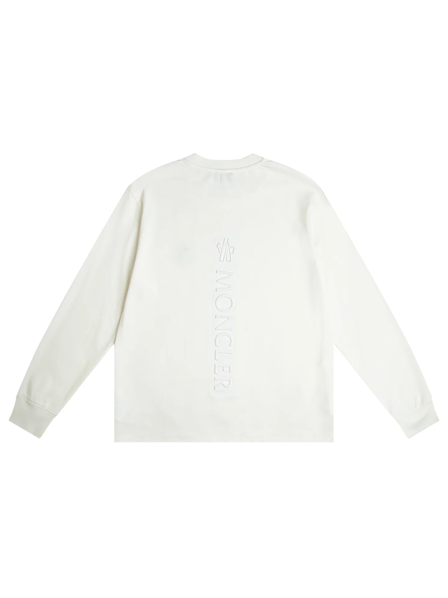 Logo-Patch Cotton-Blend Sweatshirt D20020450 — view 2