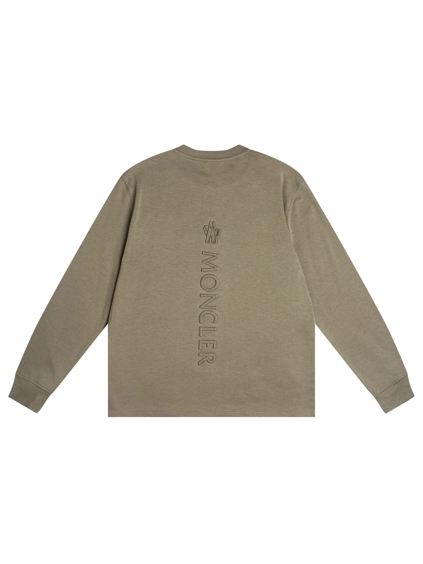 Logo-Patch Cotton-Blend Long-Sleeve T-Shirt D20020451 — view 2