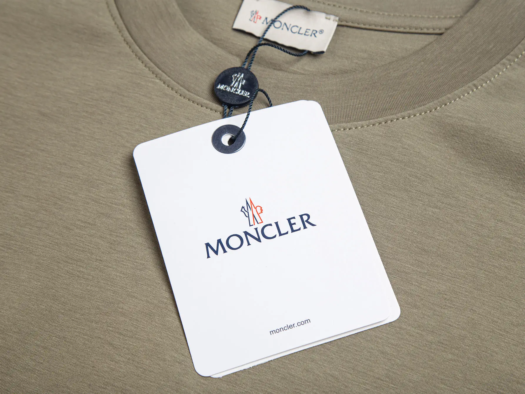 Logo-Patch Cotton-Blend Long-Sleeve T-Shirt D20020451 — view 5