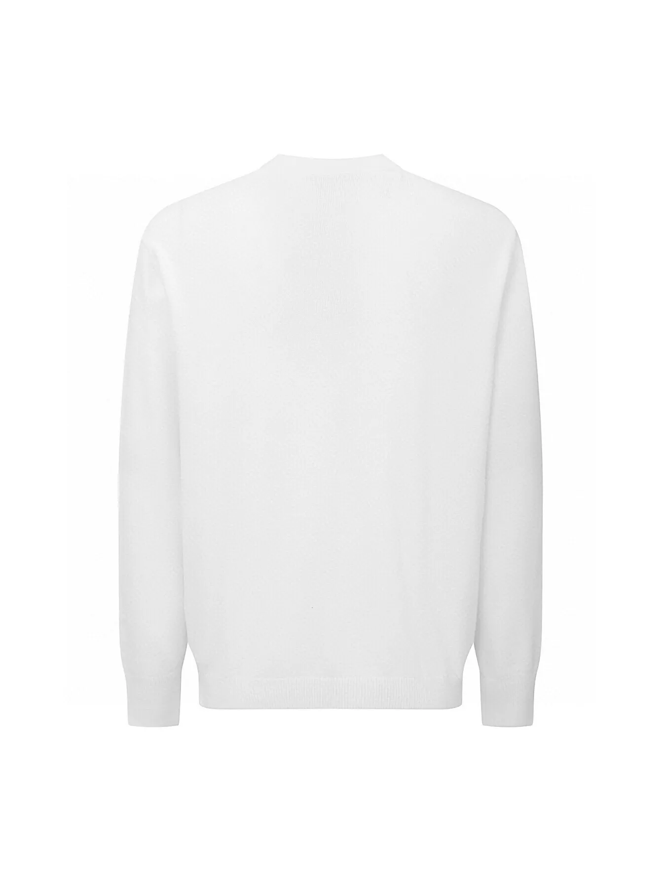 Logo-Embroidered Cashmere Crew-Neck Sweater D20520391 — view 2