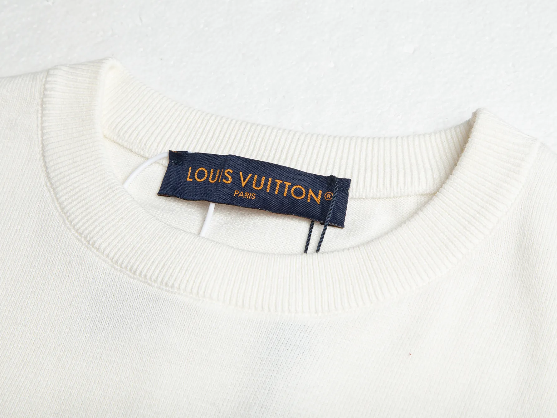 Monogram Intarsia Wool-Blend Knit T-Shirt D21020385 — view 7