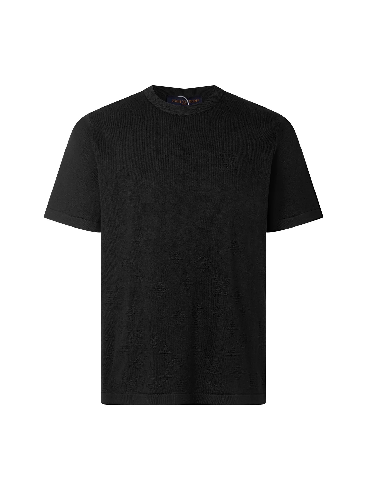 Monogram Intarsia Wool-Blend Knit T-Shirt D21020383