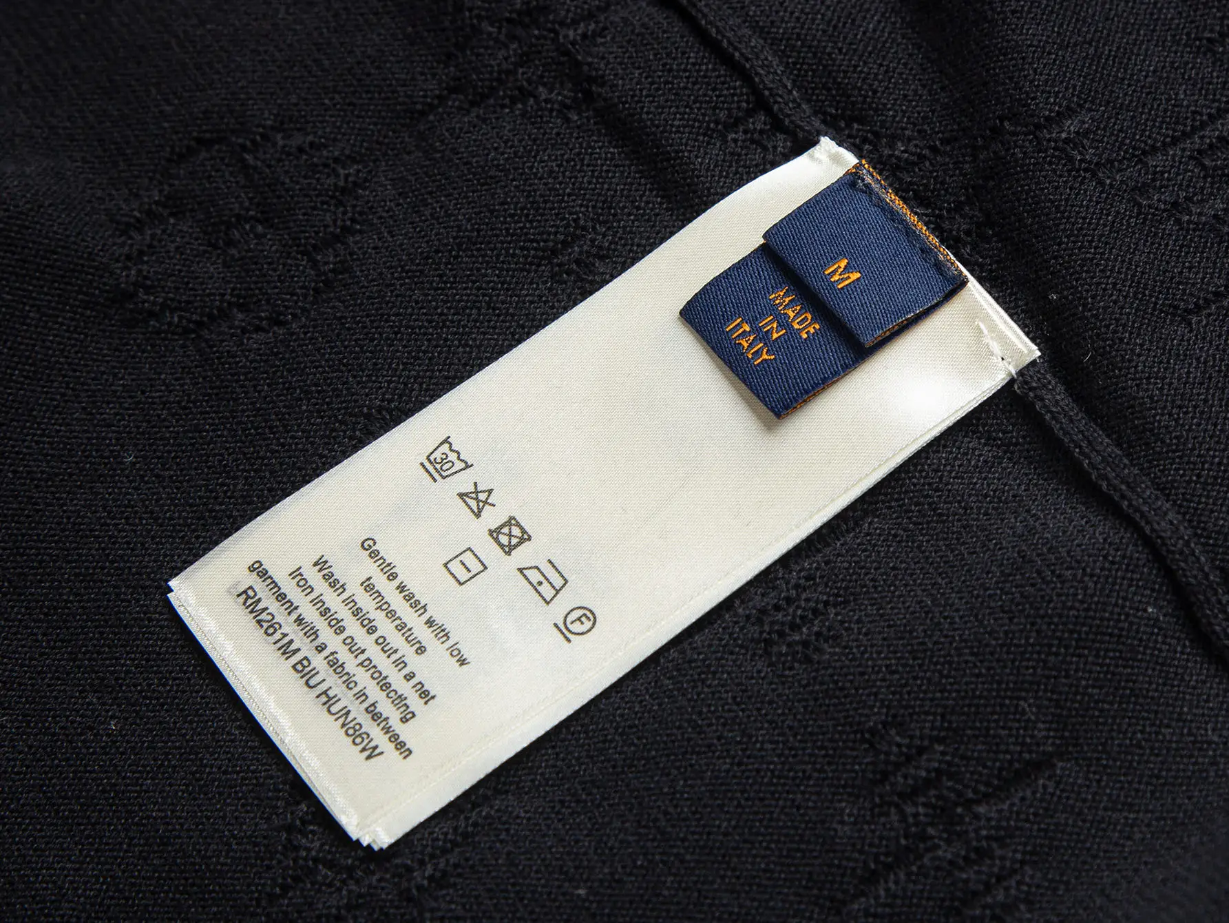 Monogram Intarsia Wool-Blend Knit T-Shirt D21020383 — view 7