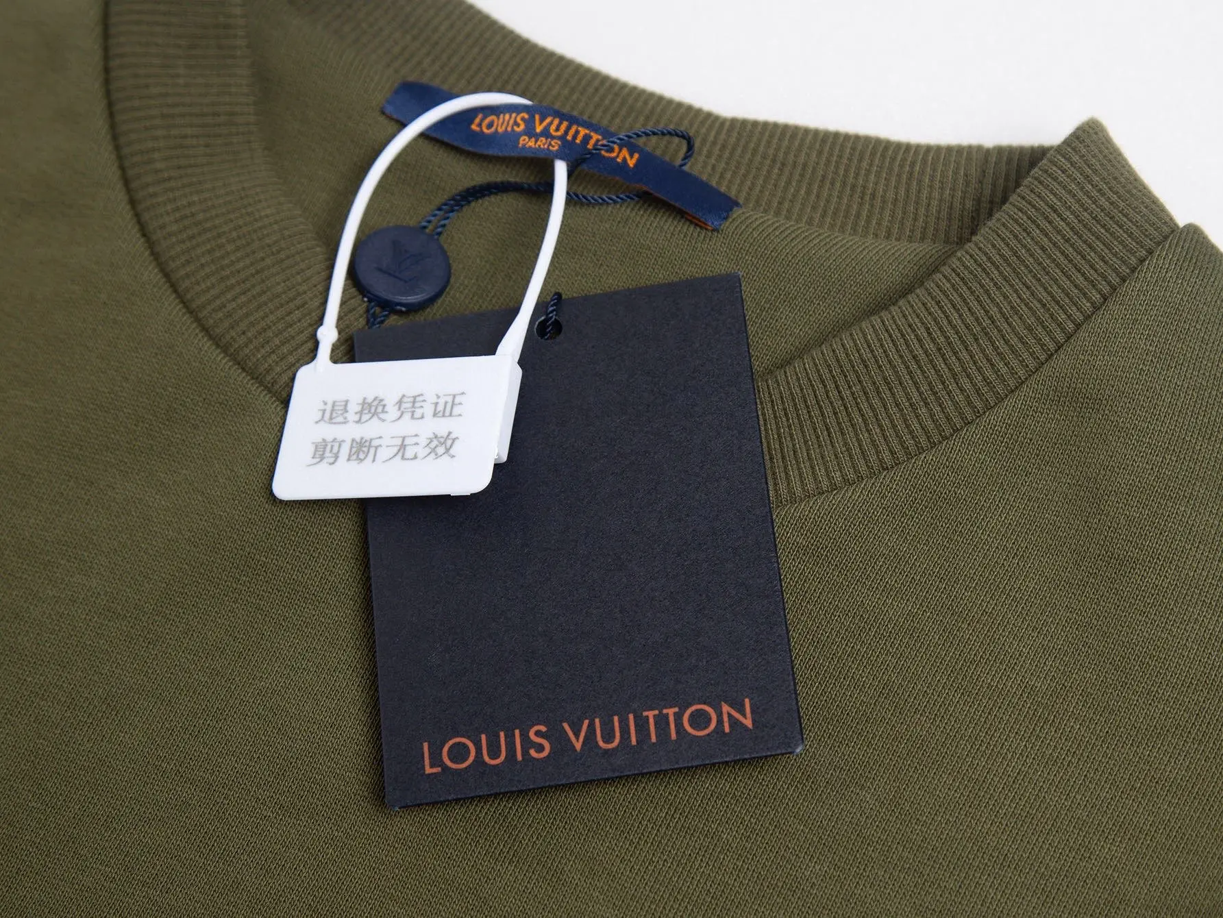 Embroidered Patch Damier Sweatshirt D21020420 — view 5